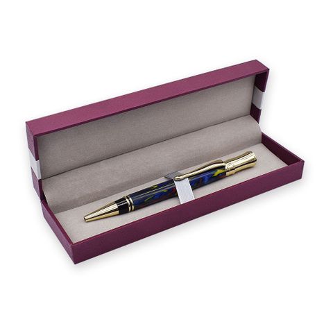 Red Purple Pen Box