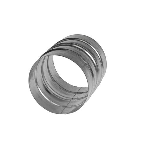Galvanised Steel Dust Hose Connector 5"