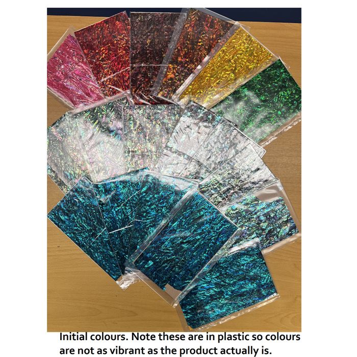Paua Sheets 230 x 130mm - seconds
