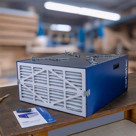 Carbatec Room Air Filter - 1/2hp with 5 micron filter