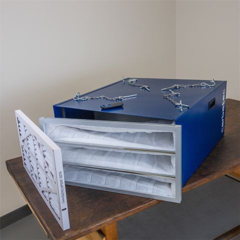 Carbatec Room Air Filter - 1/2hp with 5 micron filter