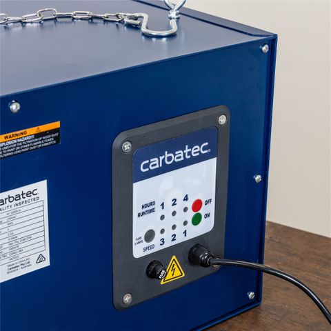 Carbatec Room Air Filter - 1/2hp with 5 micron filter