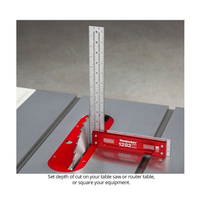 Woodpeckers Stainless Steel Square - 150mm