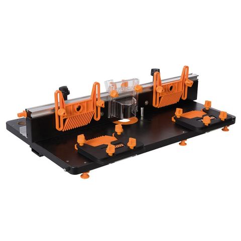 Triton TWX7 with Saw Module, Clamping Table, Router Table and TRA001B Router