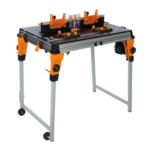 Triton TWX7 with Saw Module, Clamping Table, Router Table and TRA001B Router