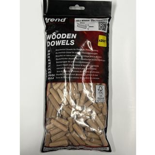 Trend Dowel 10mm x 40mm pack of 200