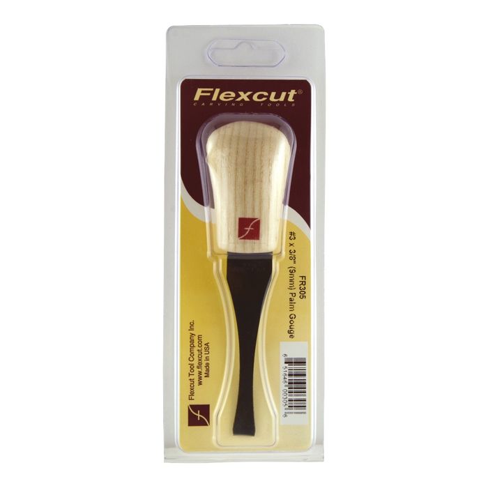 Flexcut #3 x 9.5mm Palm Gouge (Sweep)