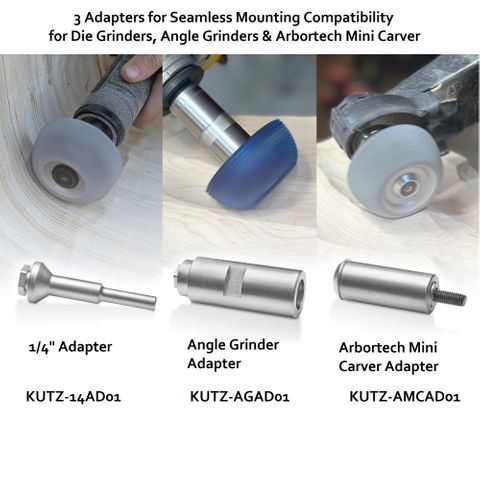 Kutzall Contour Wheel Mini Carver Adapter