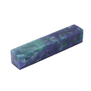 Resin Pen Blank - 22 x 22 x 127mm - Grape Vines Rhino Pen Blank