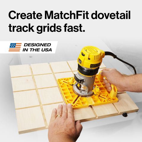 MicroJig MatchFit Grid Routing Guide - jig only