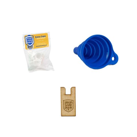 StopLossBags Steward DIY Bundle with funnel & filler clip