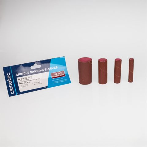 Carbatec 4Pce Sanding Sleeves 150 Grit to suit Triton TSPSP650 Spindle Sander #