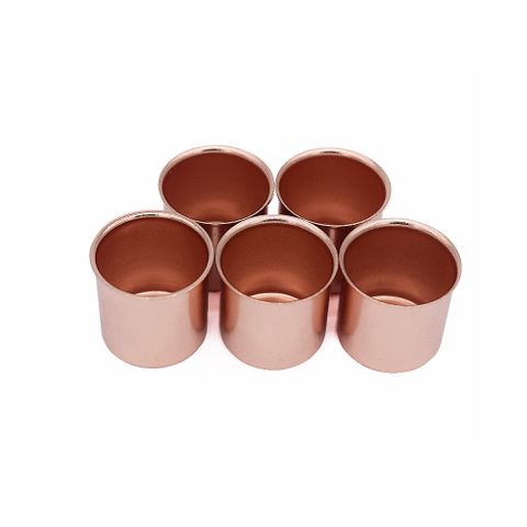 Copper Candle Cups - 5 pack