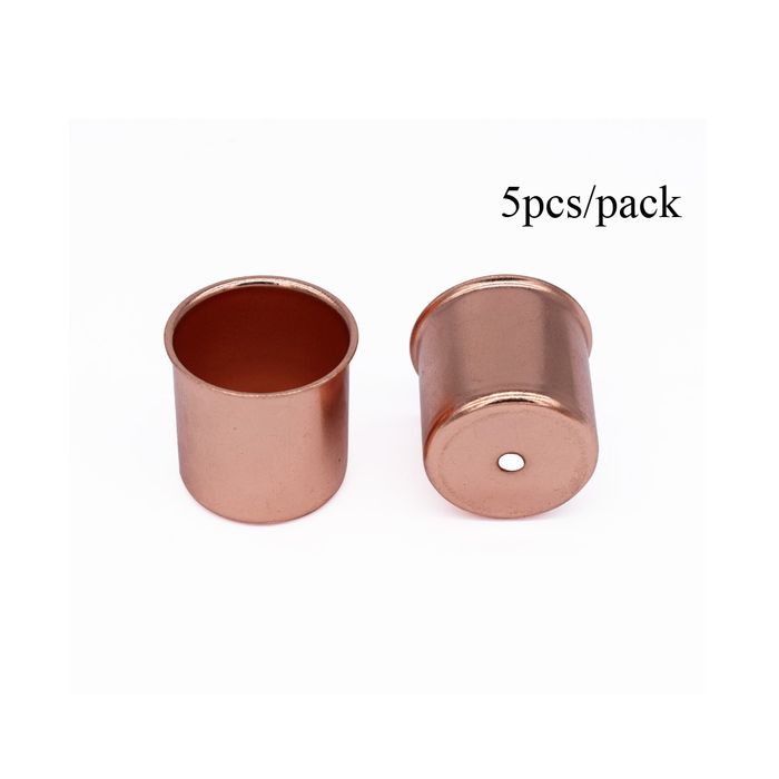 Copper Candle Cups - 5 pack