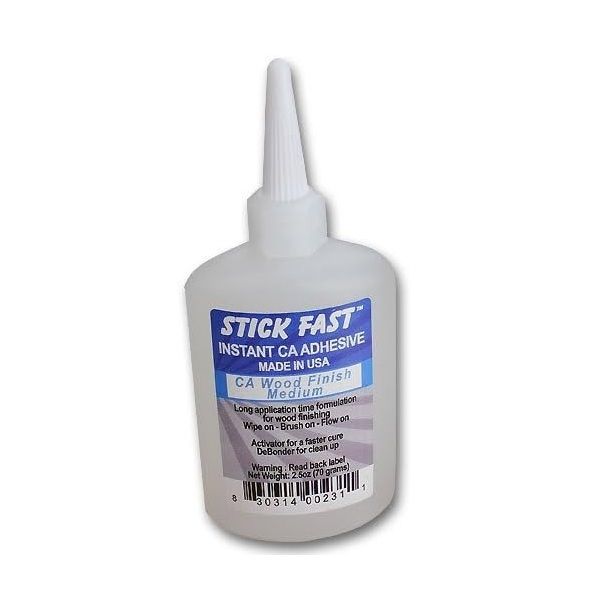 Stickfast CA Wood Finish Medium 2.5oz (75mL)