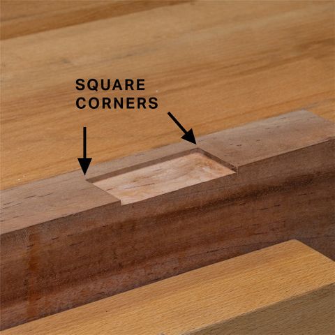 Carbatec 90 Degree Double Spring-Loaded Corner Chisel