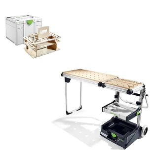 Festool LHS 2 225 Planex Sander & CT 36 E AC Set with FREE Ear Protection