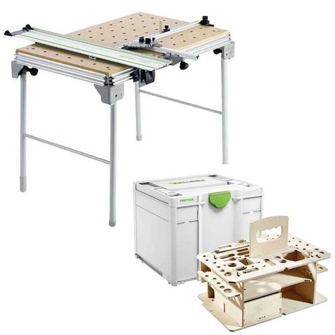 Multifunction Table, MFT/3 with Systainer with insert for handtools
