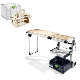 Festool MW 1000 Mobile Workshop with Systainer & wooden insert for hand tools
