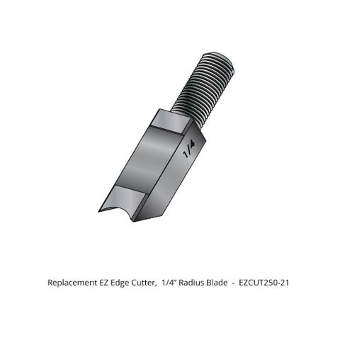 Woodpeckers Replacement Ez Edge Cutter, 1/4" Radius