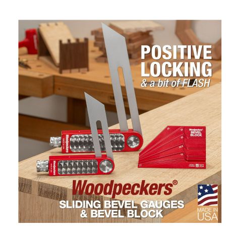 Woodpeckers 100mm (4") Sliding Bevel Gauge