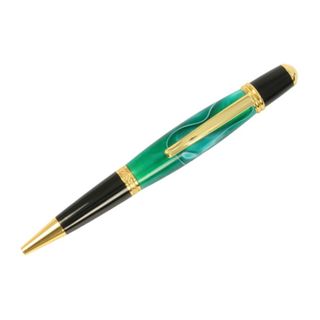 Gold & Black Sierra Twist Pen Kit - Pack of 10