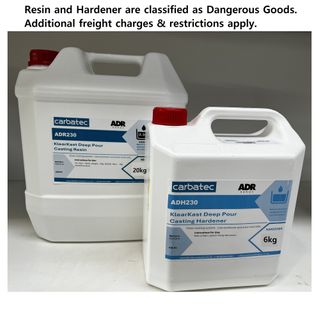 KlearKast Epoxy Casting Kit ADH230 ADR230 - 26kg **DG