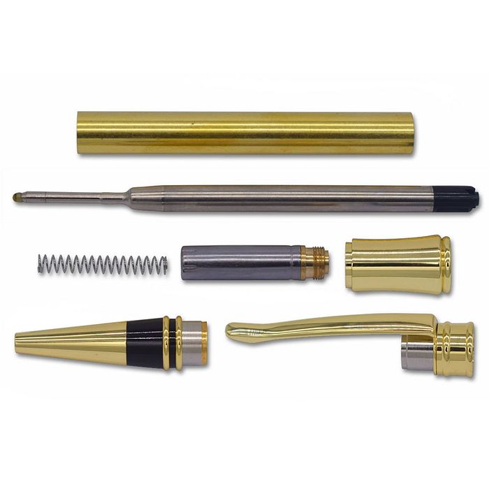 Gold Officer Twist Pen Kit - pack of 1