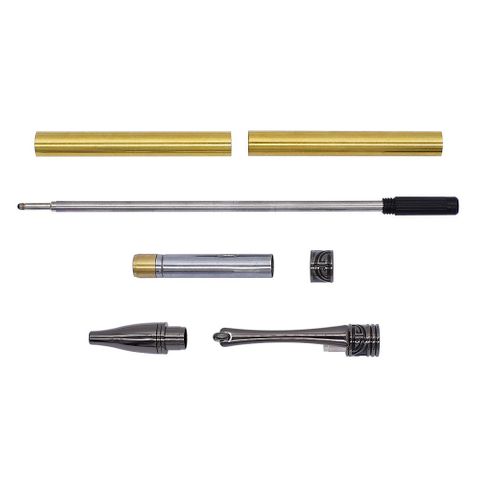 Gun Metal Cyclotron Pen Kit - Pack of 1