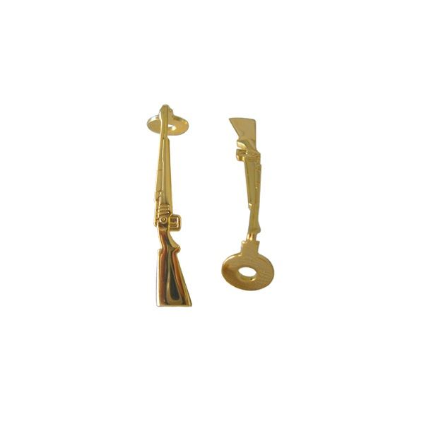 Euro Pen Clip - Gold Rifle x 1