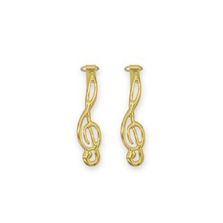 Slimline/Streamline Pen Clip - Gold Treble Clef x 1