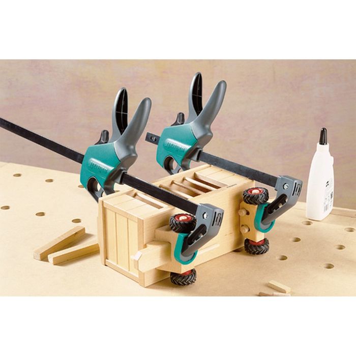 Wolfcraft EHZ "Easy" One-Hand Clamp Range - 300mm clamping width #