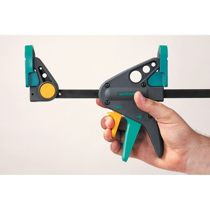 Wolfcraft EHZ "PRO" 65 One-Hand Clamp - 150mm clamping width