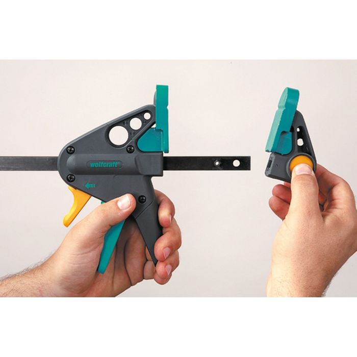 Wolfcraft EHZ "PRO" 65 One-Hand Clamp - 150mm clamping width