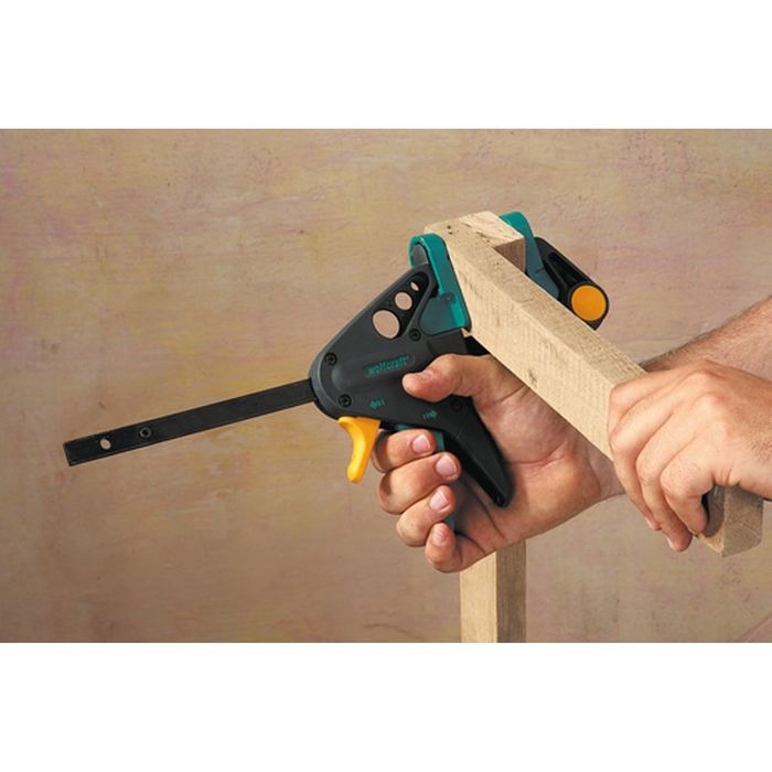 Wolfcraft EHZ "PRO" 65 One-Hand Clamp - 150mm clamping width