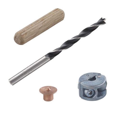 Wolfcraft Dowel Kit 6MM