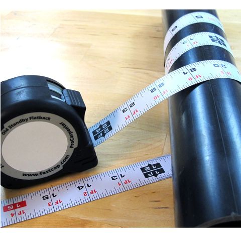 Flatback True32 Metric Reverse Tape Measure