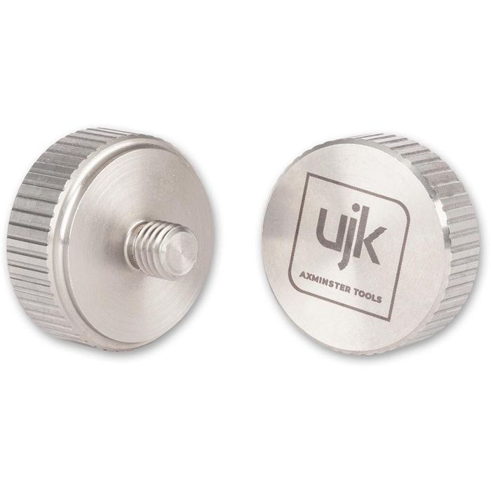 UJK Parf Anchor Dog Knobs - M8 Stainless Steel Pack of 2