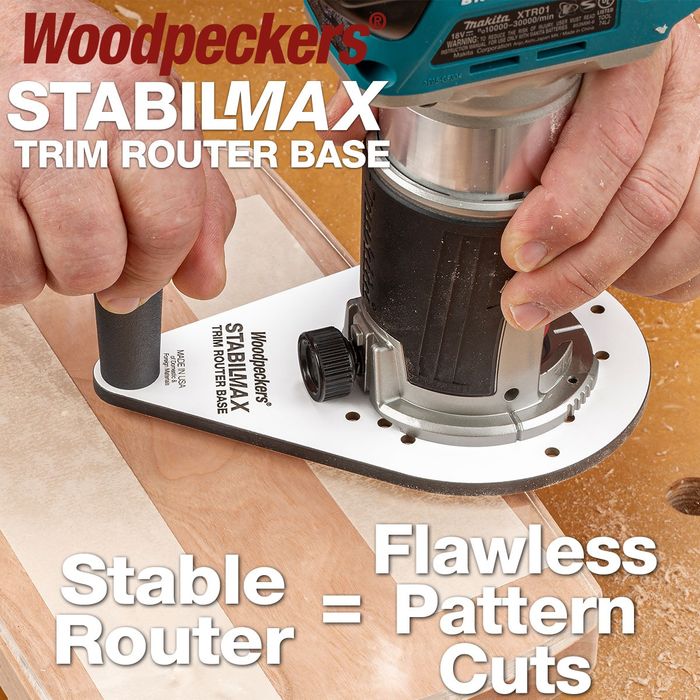 Woodpeckers StabilMax Trim Router Base