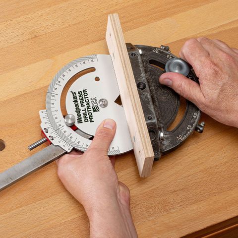 Woodpeckers Drill Press Protractor