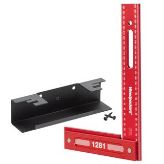 Woodpeckers Precision Woodworking Square 300mm x 200mm + Rack-It