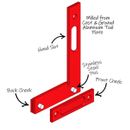 Woodpeckers Precision Woodworking Square 300mm x 200mm + Rack-It