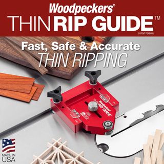Woodpeckers Thin Rip Guide + Rack-It