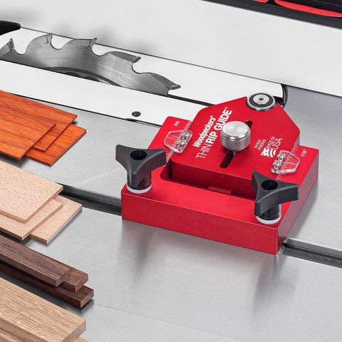 Woodpeckers Thin Rip Guide + Rack-It