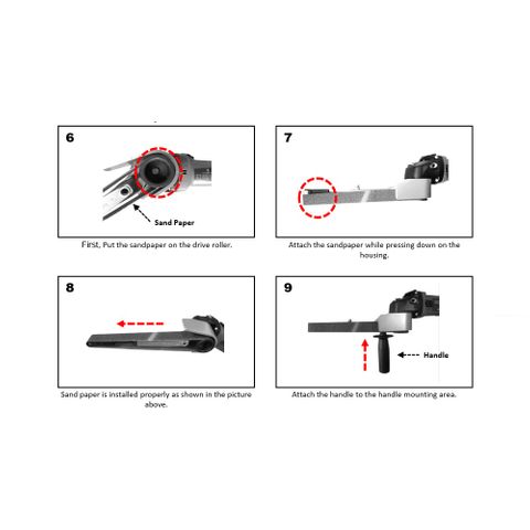 Manpa  Belt Sander Attachment