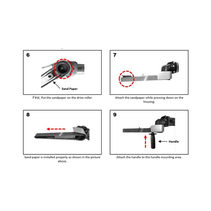 Manpa  Belt Sander Attachment