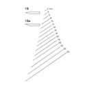 Pfeil Single Bevel Straight Skew 12mm