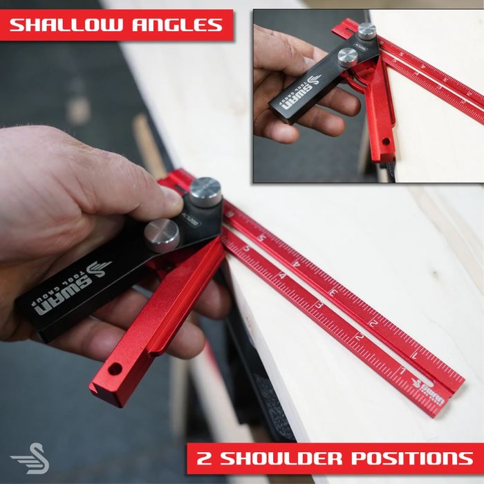 Swan Tool Group RIDGWAY Adjustable Carpenter Square - Metric