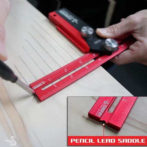Swan Tool Group RIDGWAY Adjustable Carpenter Square - Metric