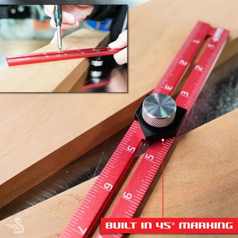 Swan Tool Group RED TAIL Offset Ruler - metric